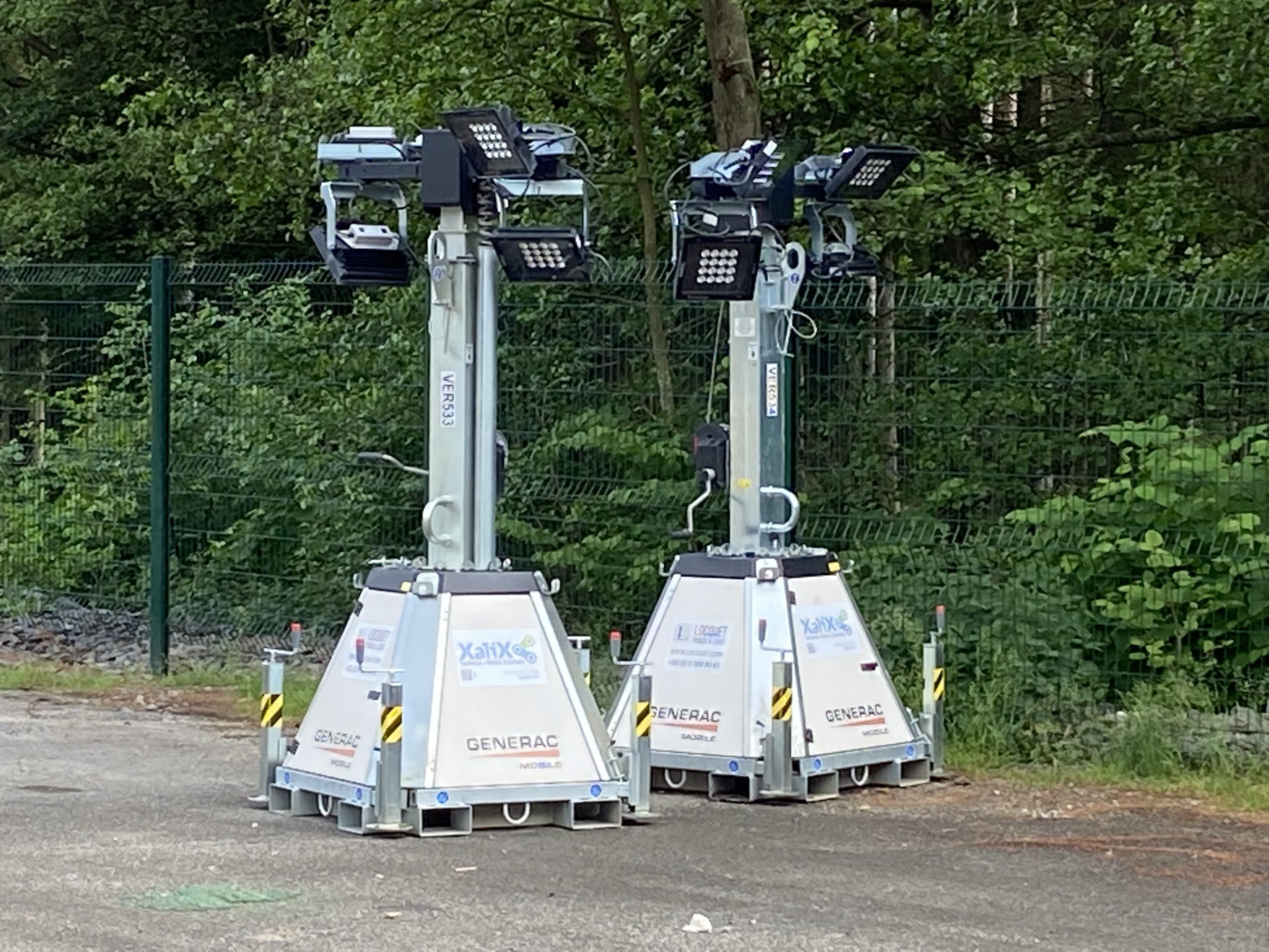 mâts avec connexion filaire, 220V_16Amp