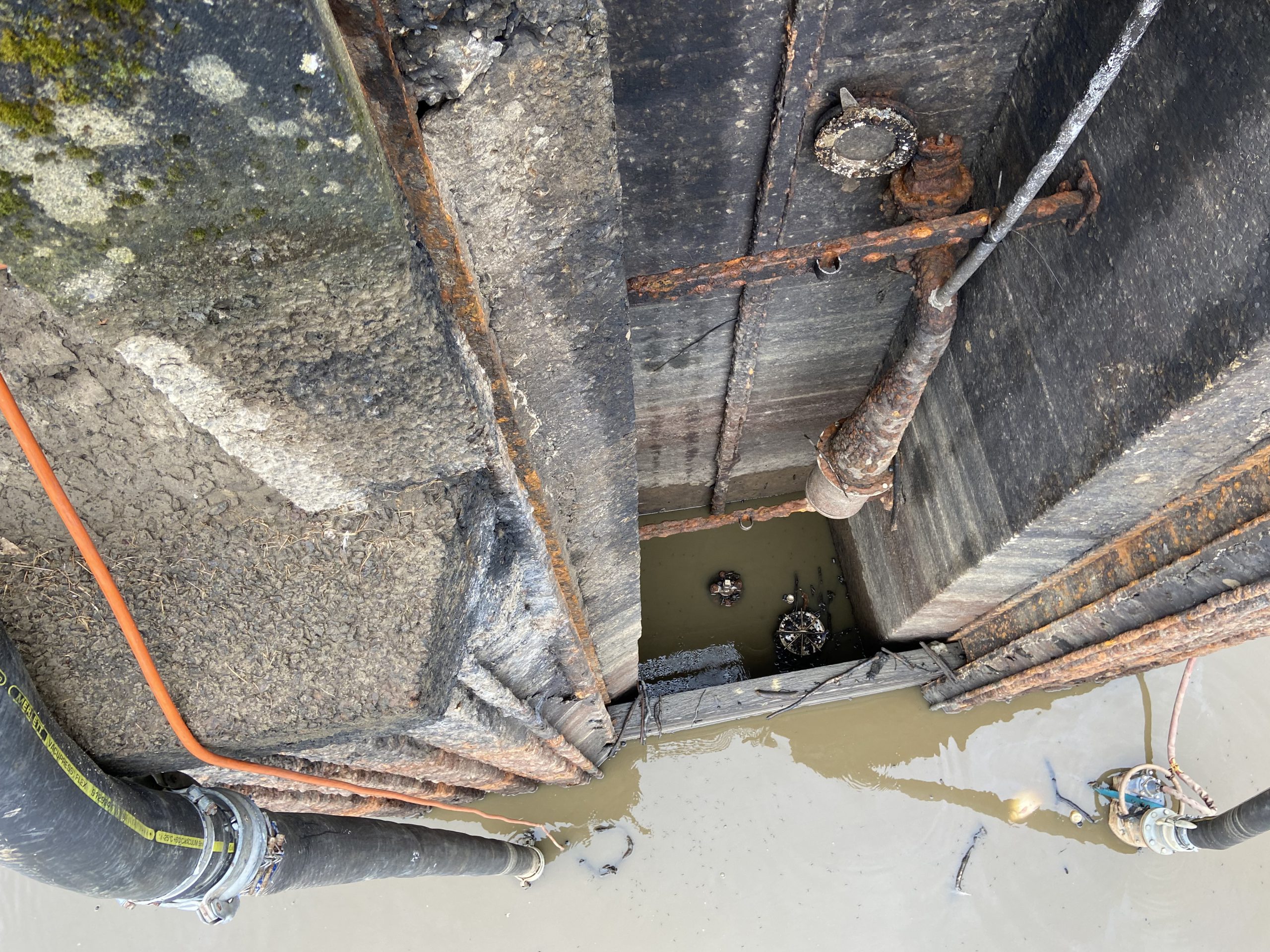 usage de nouvelles pompes pour finir le pompage au maximum